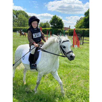 MiniBib - numberbib for the younger rider. - Hi Viz number 