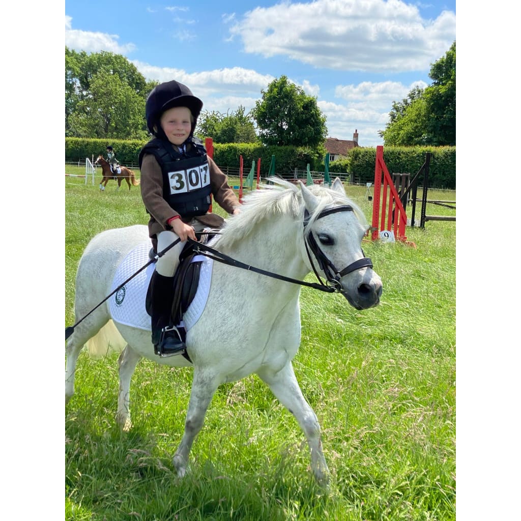 MiniBib - numberbib for the younger rider. - Hi Viz number 