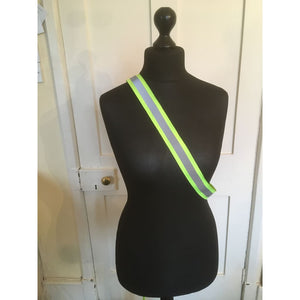 Pocket Hi Viz - yellow or orange sash for you or your horse 